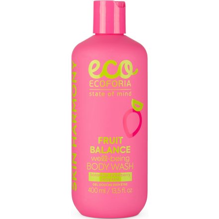 Fruit balance well-being tusfürdő 400 ml Ecoforia