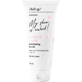   Hámlasztó arcradír rizsgranulátummal és E-vitaminnal 75 ml Kili-g