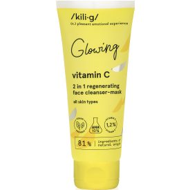   Regeneráló arctisztító és maszk C-vitaminnal 75 ml Kili-g