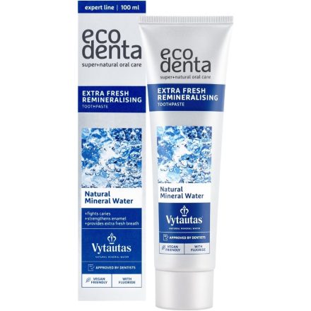 Remineralizáló fogkrém ásványvízzel 100 ml Ecodenta