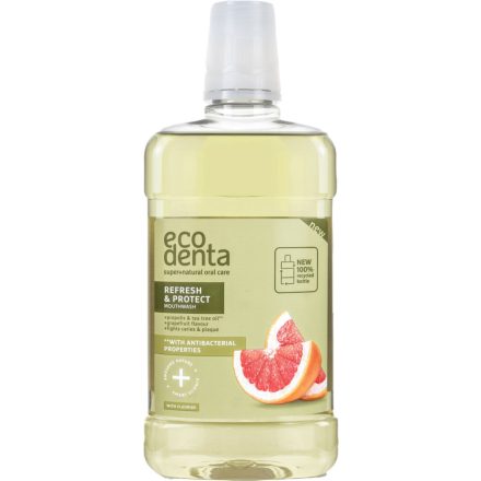 Frissítő és védő szájvíz propolisszal és teafaolajjal 500 ml Ecodenta