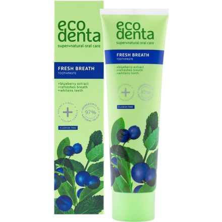 Fogkrém a friss leheletért áfonyával és mentával 100 ml Ecodenta