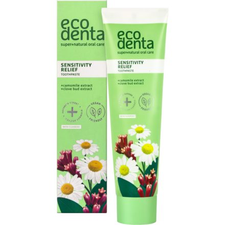Szenzitív fogkrém kamilla- és szegfűszegkivonattal 100 ml Ecodenta