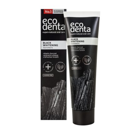 Fehérítő fogkrém szénnel 100 ml Ecodenta
