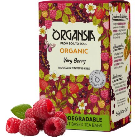 Bogyósgyümölcs bio tea Ashwagandával Organsia