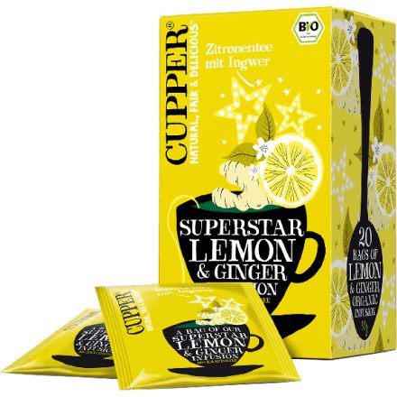 Bio Citrom & Gyömbér tea Cupper