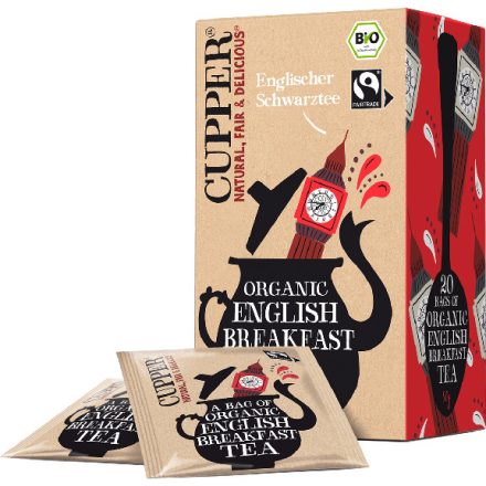 Bio English Breakfast tea Cupper