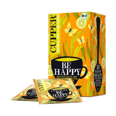 Bio Be Happy tea 40 g Cupper