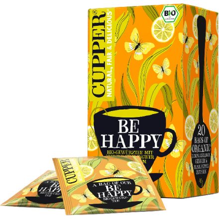 Bio Be Happy tea Cupper