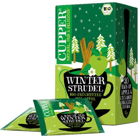 Bio Téli Almás Fahéjas tea Cupper