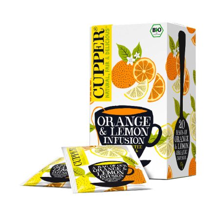 Bio Citrom & Narancs tea 50 g Cupper