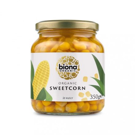 Bio Édes kukorica üveges 360 g Biona