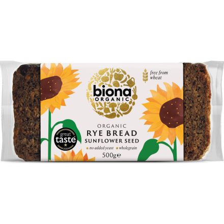 Bio Rozskenyér napraforgómaggal 500 g Biona 