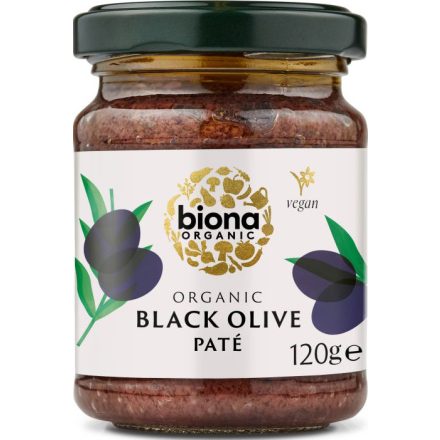 Bio Fekete olíva paszta 120 g Biona