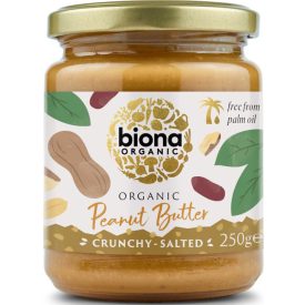 Bio Ropogós földimogyoróvaj sós 250 g Biona