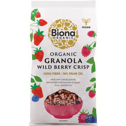 Bio Erdei gyümölcsös ropogós granola 375 g Biona