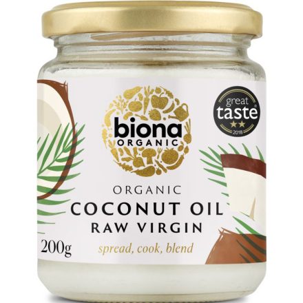 Bio Szűz kókuszolaj 200 g Biona 