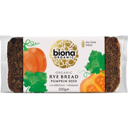 Bio Rozskenyér tökmaggal 500 g Biona 