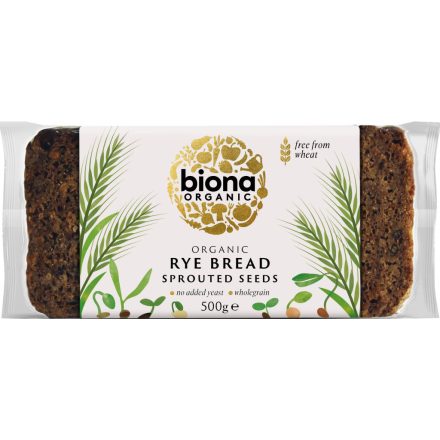 Bio Vitality Rozskenyér csírázott magokkal 500 g Biona
