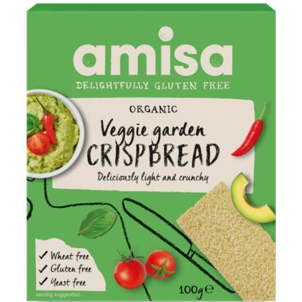 Bio Zöldséges kréker 100 g Amisa 