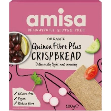 Bio Quinoa kréker 100 g Amisa 
