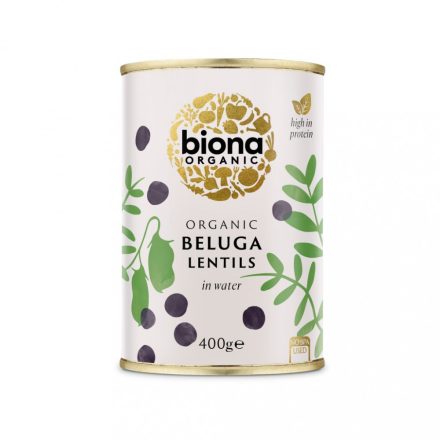 Bio Beluga lencse 400 g Biona