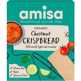 Bio Gesztenyés kréker 100 g Amisa 