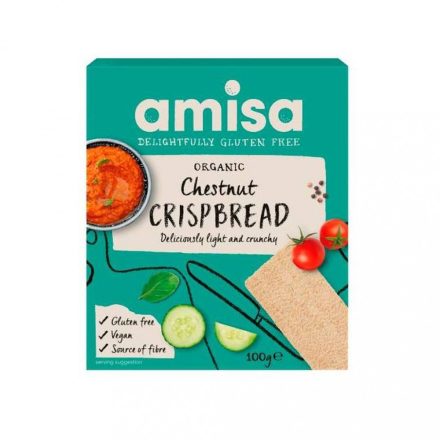 Bio Gesztenyés kréker 100 g Amisa 