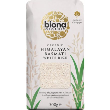 Bio Basmati fehér rizs 500 g Biona