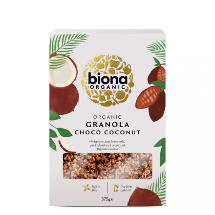 Bio Csokis-kókuszos granola 375 g Biona 