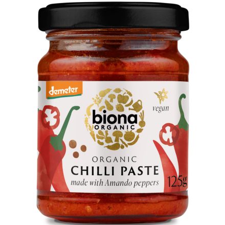 Bio Csípős chili paszta 125 g Biona