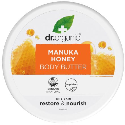 Testápoló vaj bio manuka mézzel 200 ml Dr.Organic
