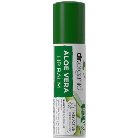 Ajakbalzsam bio Aloe verával5,7 ml Dr.Organic
