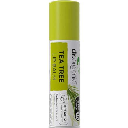 Ajakbalzsam bio teafaolajjal 5,7 ml Dr.Organic