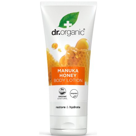 Testápoló bio manuka mézzel 200 ml Dr.Organic