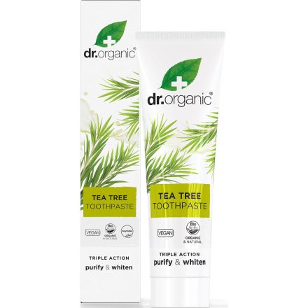Fogkrém bio teafaolajjal 100 ml Dr.Organic
