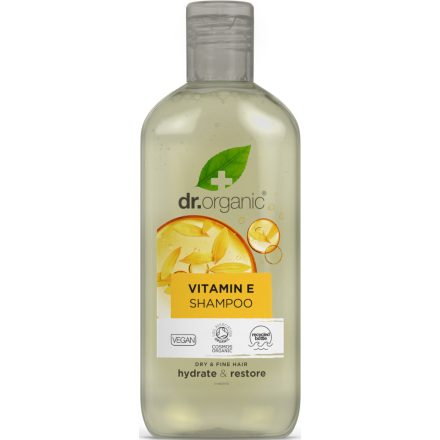 Hidratáló sampon természetes E-vitaminnal 265 ml Dr.Organic