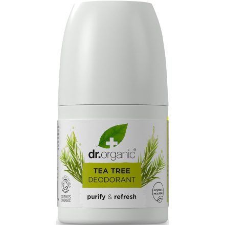 Golyós dezodor bio teafaolajjal 50 ml Dr.Organic