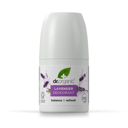 Golyós dezodor bio levendulával 50 ml Dr.Organic