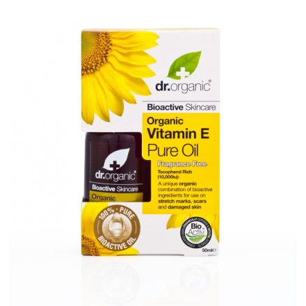 Természetes E-vitaminos olaj 50 ml Dr.Organic