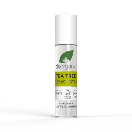 Ecsetelő gél bio teafa olajjal pattanások kezelésére 8 ml Dr.Organic