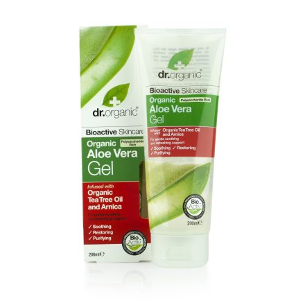 Bio Aloe vera gél teafával 200 ml Dr.Organic 