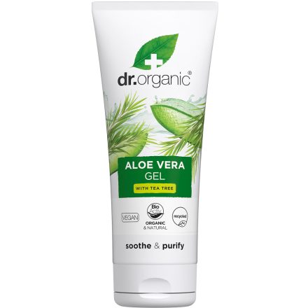 Bio Aloe vera gél teafával 200 ml Dr.Organic 