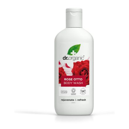 Tusfürdő bio damaszkuszi rózsaolajjal 250 ml Dr.Organic