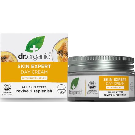 Nappali krém bio méhpempővel 50 ml Dr.Organic