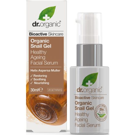 Bio csigagél healthy aging arcápoló szérum 30 ml Dr.Organic