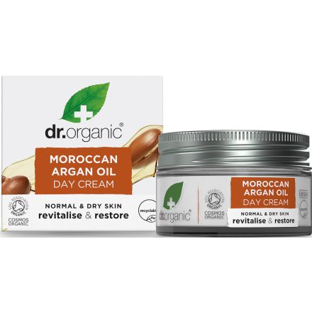 Nappali arckrém bio marokkói argánolajjal 50 ml Dr.Organic
