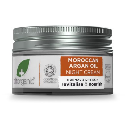 Éjszakai arckrém marokkói bio argánolajjal 50 ml Dr.Organic
