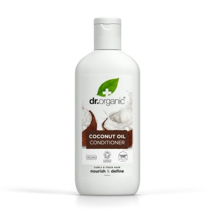 Hajkondicionáló bio szűz kókuszolajjal 265 ml Dr.Organic