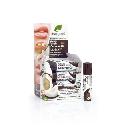 Ajakbalzsam bio kókuszolajjal 5,7 ml Dr.Organic